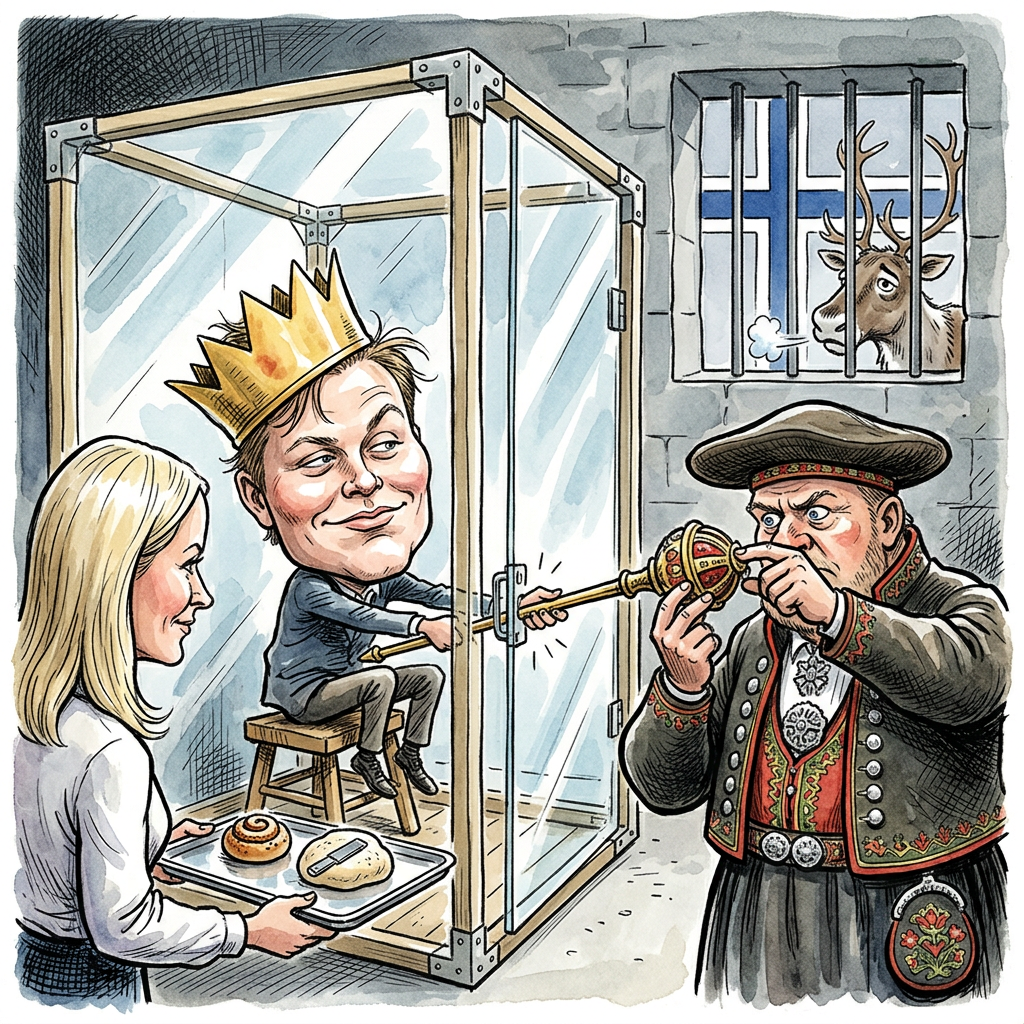 In Norwegen wird die Thronfolge nun endlich wieder spannend, allerdings eher in der Disziplin des Justizvollzugs. Marius Borg Høiby, der royale Goldjunge mit der Vorliebe für alles, was das Strafgesetzbuch als Handlungsanweisung missversteht, wurde zu vier Jahren Haft verurteilt. Offenbar hat das Gericht entschieden, dass die Immunität der Krone nicht für das Erbgut der bürgerlichen Ehegatten gilt. Während Mama Mette-Marit normalerweise mit Staatsbesuchen und der obligatorischen skandinavischen Melancholie beschäftigt ist, muss sie nun ein neues Kapitel im höfischen Protokoll aufschlagen: Die Etikette beim Besuch im Hochsicherheitstrakt. Es bleibt abzuwarten, ob die norwegische Justiz für den verlorenen Sohn eine Zelle mit Elchleder-Tapete und ergonomischem Designerstuhl bereitstellt, damit das skandinavische Lebensgefühl auch hinter schwedischen Gardinen nicht verkümmert. Dass er zwei Vergewaltigungen nach norwegischem Recht begangen haben soll, lässt vermuten, dass der junge Mann das Konzept der Einwilligung für eine lästige Formalität hielt, wie die Einreisekontrolle für das gemeine Fußvolk. Die norwegische Monarchie, die ohnehin schon so bieder daherkommt wie ein zerlegtes Billy-Regal am Sonntagnachmittag, hat nun endlich ihren eigenen Bösewicht, auch wenn der eher nach verzogenem Praktikanten als nach Richard III. riecht. Sollte die Berufung scheitern, könnte Marius immerhin eine neue Modekollektion entwerfen: Gestreifte Pyjamas mit dem Wappen des Hauses Glücksburg. Es ist beruhigend zu wissen, dass im Norden selbst das blaue Blut im Zweifelsfall durch eine ganz normale Urinprobe ersetzt wird. Einziger Wermutstropfen für die Krone: Ein Gefängnisaufenthalt ist immerhin die einzige Form der Isolation, bei der man nicht durch die ständige Präsenz von neugierigen Touristen in Gore-Tex-Jacken gestört wird.