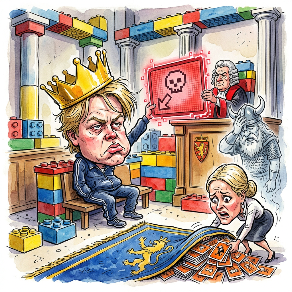 In Oslo beweist man Mut zur aristokratischen Tradition: Wenn der norwegische Adel schon keine Kriege mehr führt, so führt er wenigstens das Volk an der Nase herum. Marius Borg Høiby, der royale Exportartikel für das Ressort 'Problemkinder mit Goldlöffel-Aura', zeigt sich von seinem vierjährigen Freiluftentzug wenig begeistert. Während das Gericht nüchtern von Vergewaltigung spricht, scheint Høiby das Ganze eher als missglückte Interpretation einer nordischen Saga oder als besonders intensives Method-Acting für eine Netflix-Doku über missverstandene Erben zu begreifen. Seine Berufung ist dabei weniger ein juristischer Akt als vielmehr ein existenzieller Hilferuf nach der verlorenen Privilegierung, die besagt, dass ein blaues Blutgefäß automatisch jedes 'Nein' in ein 'Vielleicht in drei Gin Tonic' übersetzt. Die Verteidigungsstrategie erinnert dabei schmerzlich an die kognitive Dissonanz eines Kleinkindes, das mit Schokoflecken im Gesicht behauptet, die Keksdose sei durch spontane Selbstentzündung explodiert. In einer Welt, in der die Kronprinzessin Mette-Marit vermutlich verzweifelt nach einer Rückgabetaste für die Pubertät ihres Sprösslings sucht, beharrt der Verurteilte auf seiner Version der Realität, die vermutlich so stabil ist wie ein norwegisches Knäckebrot im Starkregen. Die Berufungsverhandlung verspricht nun ein juristisches Feuerwerk, bei dem am Ende wohl nur eine Erkenntnis bleibt: Man kann zwar aus einem bürgerlichen Haushalt in den Palast ziehen, aber die Arroganz, Gesetze als bloße Empfehlungen für das Fußvolk zu betrachten, ist offenbar ein Virus, der selbst vor Stiefsöhnen nicht haltmacht. Am Ende wird er wohl feststellen müssen, dass man im Gefängnis zwar keine Kronjuwelen trägt, dafür aber die volle Verantwortung für das eigene, traurige Totalversagen.