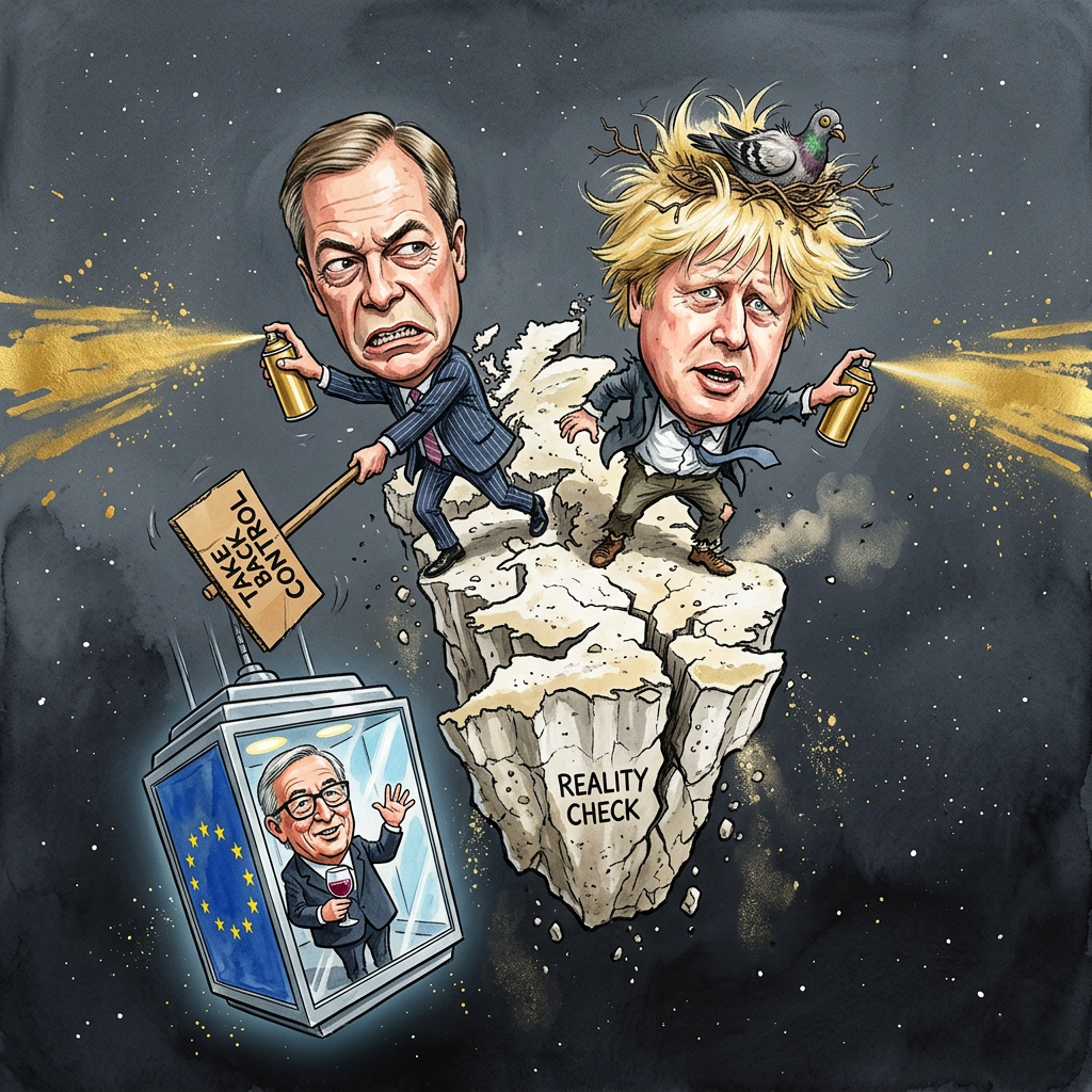 Ein Jahrzehnt ist es her, dass die britische Wählerschaft in einem Akt kollektiver Autosuggestion beschloss, das sinkende Rettungsboot zu verlassen, um auf dem offenen Ozean mit den Armen zu rudern. Das Brexit-Referendum jährt sich, und das Fazit fällt so nüchtern aus wie Boris Johnson nach einer illegalen Pandemie-Party: Nichts ist erfüllt worden, außer vielleicht das Klischee, dass man sich mit einem Buttermesser nicht die Souveränität aus dem Rücken schneiden kann. Jean-Claude Juncker, der die Brüsseler Bürokratie damals mit der Eleganz eines gut geölten Cognac-Schwenkers leitete, erinnert sich süffisant daran, dass die EU perfekt vorbereitet war, während die britische Regierung sich wie ein suizidaler Goldfisch fühlte, der plötzlich feststellt, dass das Glas von außen doch nicht so glänzend aussieht. Die einst versprochenen Milliarden für das Gesundheitssystem NHS wurden vermutlich direkt in die Produktion von Nostalgie-Postkarten mit dem Konterfei von Queen Victoria investiert, die nun als einzige Währung gegen Hartkäse akzeptiert werden. London hat den historischen Spagat geschafft, sich gleichzeitig von der Weltbühne zu verabschieden und im Graben der Bedeutungslosigkeit eine Dauerkarte zu lösen. Die Briten stehen heute da wie ein stolzer Hausbesitzer, der das Dach abgerissen hat, um den Regen besser genießen zu können, nur damit ihm nun auffällt, dass er allergisch gegen Feuchtigkeit ist. Man muss die britische Konsequenz bewundern: Sie haben die Freiheit gewählt, um nun in absoluter Souveränität vor leeren Regalen darüber zu philosophieren, ob man das Empire auch per Uber Eats zurückbestellen kann.