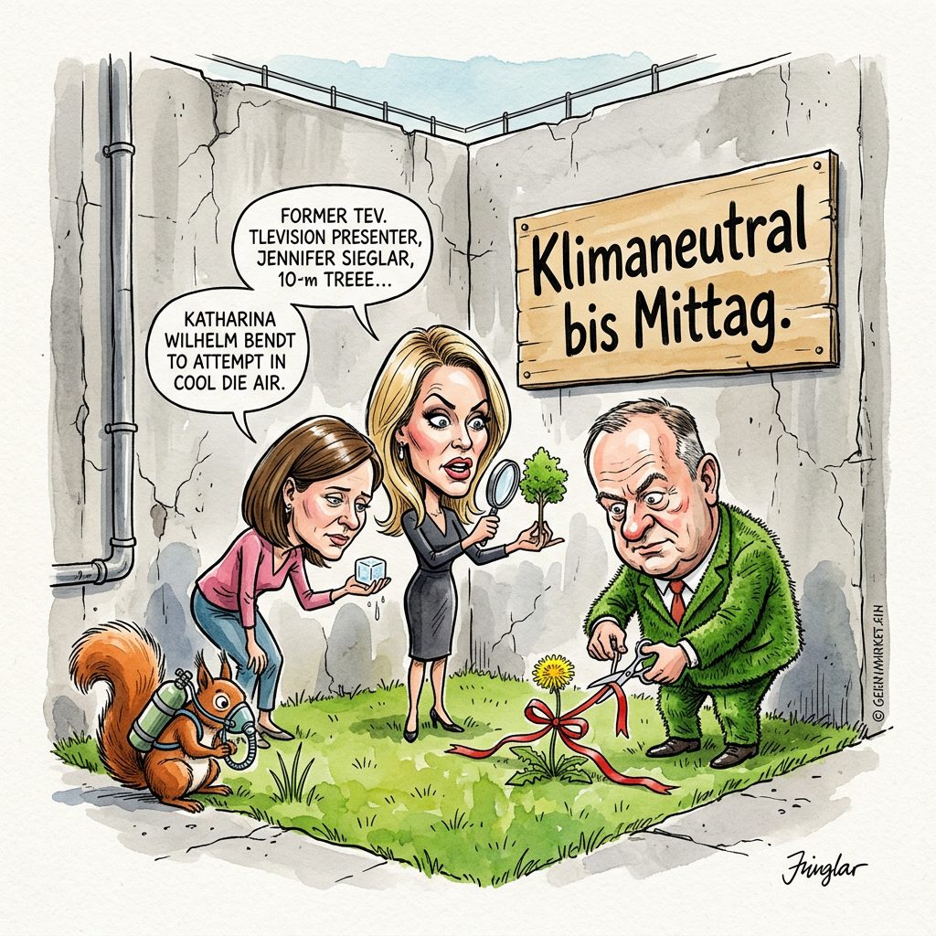 In deutschen Großstädten, in denen die Lebensqualität traditionell an der Anzahl der verbliebenen Dönerbuden pro Quadratkilometer gemessen wird, haben Jennifer Sieglar und Katharina Wilhelm ein neues Heilsversprechen entdeckt: Tiny Forests. Diese handtuchgroßen Ansammlungen von Gewächsen, die ein herkömmlicher Hund mit einem einzigen beherzten Markierungsvorgang unter Wasser setzen könnte, sollen nun die Antwort auf den urbanen Hitzetod sein. Es ist die ultimative Homöopathie der Stadtplanung: Man nehme drei verkümmerte Birken, pflanze sie zwischen eine Parkhausaustrittsöffnung und eine Shisha-Bar und behaupte kühn, man habe soeben den Amazonas im Taschenformat erschaffen. Während die Immobilienbranche weiterhin munter jeden verbliebenen Grashalm mit luxussanierten Beton-Sarkophagen versiegelt, feiert die Lokalpolitik diese botanischen Briefmarken als ökologischen Durchbruch. Es hat eine fast zärtliche Ironie, dass der moderne Städter, der beim Anblick eines echten Waldes sofort nach dem nächsten 5G-Masten und einer laktosefreien Hafermilch-Station sucht, nun vor einer Ansammlung von Setzlingen meditiert, die im Vergleich zu einem durchschnittlichen Blumenkasten wie eine Überdosis Testosteron wirken. Die Wirkung ist phänomenal: Auf einer Fläche, auf der man sonst nicht einmal einen Smart unfallfrei wenden könnte, entsteht nun ein Mikroklima, das exakt drei Marienkäfer und einen depressiven Stadtpark-Pfleger vor dem Hitzeschlag bewahrt. Wenn Jennifer Sieglar uns erklärt, dass diese grünen Alibi-Veranstaltungen die Stadt kühlen, ist das in etwa so glaubwürdig wie ein homöopathisches Kügelchen gegen einen Flächenbrand. Am Ende bleibt die Erkenntnis, dass der Tiny Forest vor allem eines ist: Ein psychologisches Beruhigungsmittel für Menschen, die sich keinen echten Garten leisten können und deren ökologisches Gewissen so klein ist, dass es bequem unter ein Blatt dieser Zwergenwälder passt.
