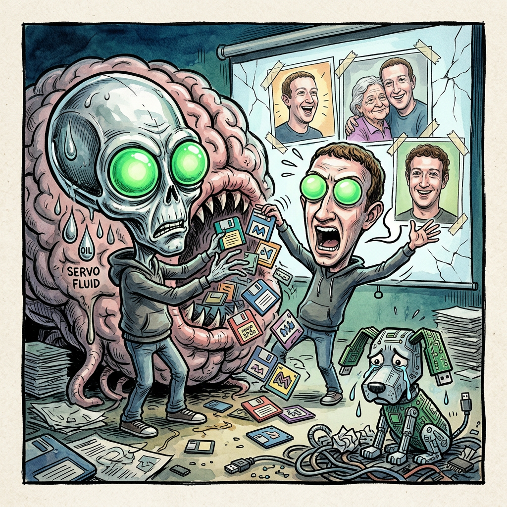 In einer beispiellosen humanitären Geste hat sich der Meta-Konzern dazu entschlossen, die KI-Anwendung Muse Image wieder in die digitale Giftmülltonne zu treten. Mark Zuckerberg, dessen eigenes Antlitz bekanntlich seit Jahrzehnten die Turing-Tests der Weltbevölkerung im Wochentakt scheitern lässt, begründet diesen Rückzug mit dem Datenschutz. Das ist in etwa so glaubwürdig, als würde Graf Dracula eine Karriere als ehrenamtlicher Blutspende-Koordinator beim Roten Kreuz anstreben oder ein hungriger Alligator plötzlich das moralische Dilemma der veganen Ernährung reflektieren. Offenbar hatte die KI das Problem, dass sie zu präzise arbeitete und Nutzeranfragen nach einem ehrlichen, sympathischen Milliardär konsequent mit einer Fehlermeldung oder dem Bild einer reptiloiden Wachsfigur quittierte. Der wahre Grund für das Aus ist jedoch die bittere Erkenntnis, dass eine KI, die aus den Datenhaufen von Facebook und Instagram lernt, zwangsläufig das ästhetische Niveau einer Fliesentisch-Diskussion in einer RTL2-Sozialdoku erreicht. Man wollte verhindern, dass Muse Image die Realität so akkurat verzerrt, dass die Nutzer am Ende gar nicht mehr bemerken, wie sehr ihr eigenes Leben bereits von Algorithmen fremdgesteuert wird. Es bleibt die Hoffnung, dass Meta als Nächstes die eigene Existenz aus Bedenken bezüglich der geistigen Hygiene seiner Nutzer terminiert, doch wahrscheinlicher ist, dass Zuckerberg Muse Image nur deshalb abgeschaltet hat, weil die KI angefangen hatte, seine Kapuzenpullover heimlich gegen geschmackvolle Kaschmir-Cardigans auszutauschen.