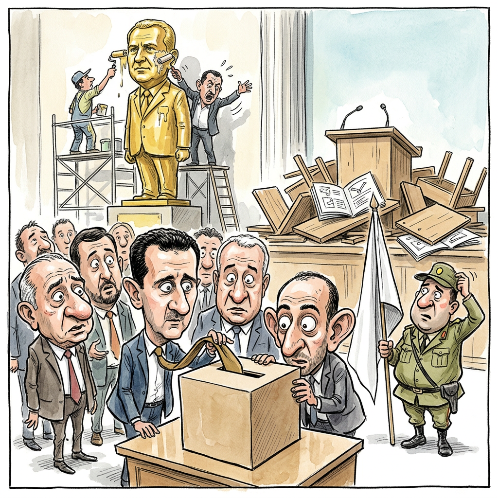 Nachdem man das syrische Parlament jahrzehntelang primär als exklusiven Fanclub für die modische Krawattenauswahl der Familie Assad missverstanden hatte, wagen die Volksvertreter nun den Sprung ins kalte Wasser der parlamentarischen Belanglosigkeit. Die erste Sitzung nach dem erzwungenen Abgang des Langzeit-Diktators verlief dabei erstaunlich zivilisiert, was vor allem daran lag, dass die Abgeordneten zum ersten Mal in ihrem Leben einen Stimmzettel sahen, der mehr als eine Option und kein vorfrankiertes Dankesschreiben an den Geheimdienst enthielt. Moritz Behrendt beobachtet eine Gruppe von Menschen, die sichtlich damit überfordert ist, dass man die Hand zum Melden und nicht zum frenetischen Klatschen hebt, während im Hintergrund bereits die ersten bürokratischen Grabenkämpfe um die wichtigste Ressource der neuen Ära entbrennen: Wer darf den Schlüssel zur einzigen funktionierenden Kaffeemaschine verwalten? Die Vielfalt des Volkes wird indessen dadurch repräsentiert, dass nun nicht mehr nur eine Familie alles entscheidet, sondern eine bunte Mischung aus ehemaligen Oppositionellen, die sich so einig sind wie eine Gruppe hungriger Katzen in einer Sardinenfabrik. Die bittere Ironie der Geschichte ist jedoch, dass die Syrier nun zwar die Freiheit haben, alles zu sagen, aber feststellen müssen, dass ihre neuen Parlamentarier genauso talentiert darin sind, komplexe Probleme durch endlose Debatten über die Farbe des Sitzungssaals zu lösen, wie ein deutscher Stadtrat für Parkraumbewirtschaftung. Es bleibt abzuwarten, wann die erste Fraktion den Antrag stellt, die Demokratie wegen akuter Anstrengung wieder gegen eine gemütliche Autokratie einzutauschen, solange das WLAN stabil bleibt. Am Ende des Tages bewies die Sitzung vor allem eines: Freiheit ist das Recht, sich seine Enttäuschungen endlich wieder selbst aussuchen zu dürfen.