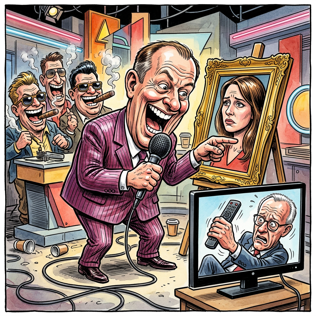 Eine neue Dokumentation mit der Journalistin Hannah Rau zeigt jetzt offiziell das ganze Elend der deutschen Fernseh-Unterhaltung aus den 1990er-Jahren auf. Damals war das TV-Programm eine bunte Mischung aus schlechten Frisuren und noch schlechteren Witzen auf Kosten von Frauen. In der Doku berichten Betroffene von Sexismus und herablassenden Sprüchen hinter den Kulissen. Das Fernsehen von damals war im Prinzip wie ein Stammtisch im Dorf, nur mit mehr Scheinwerfern und weniger Verstand. Frauen durften damals im Fernsehen eigentlich nur drei Dinge tun: Hübsch lächeln, Buchstaben umdrehen oder sich von einem Moderator im Anzug beleidigen lassen. Wenn eine Frau damals mehr als drei zusammenhängende Sätze sagte, dachten die Produzenten wahrscheinlich sofort an einen technischen Defekt am Mikrofon. Die Sendungen waren so sexistisch, dass man sich heute fragt, ob die Kameramänner eigentlich wussten, dass Frauen auch Gesichter haben und nicht nur Beine. Bundeskanzler Friedrich Merz kann sich sicher noch gut erinnern: In den 90ern war die Welt für manche Männer noch in Ordnung, weil die Fernbedienung und die Meinungsmacht fest in einer Hand lagen. Heute wirkt das Programm von damals wie ein Gruselkabinett der schlechten Manieren. Die gute Nachricht ist: Wir haben den Sexismus zwar noch nicht ganz besiegt, aber wenigstens tragen die Moderatoren heute keine lila Sakkos mehr dazu.