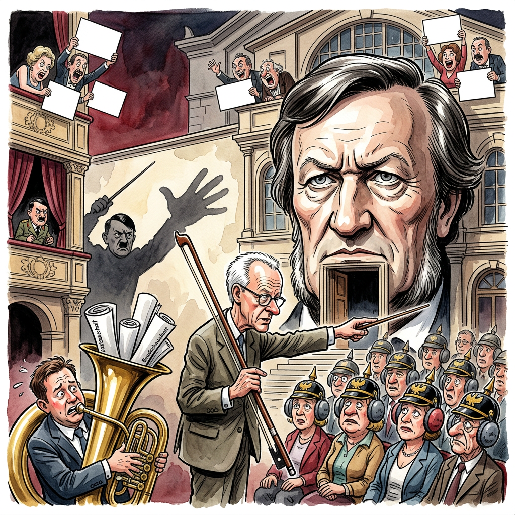 In Bayreuth wird heute die Wagner-Oper Rienzi aufgeführt, die als absolutes Lieblingsstück von Adolf Hitler gilt. Das Werk soll den Diktator damals so stark beeindruckt haben, dass er danach direkt seinen ersten Volksempfänger bestellte. Die Kritiker sind gespannt, wie viel Staub bei der Premiere von den Kostümen gewirbelt wird. Um sicherzugehen, dass niemand den falschen Arm hebt, wurden am Eingang vorsorglich alle Gelenke der Zuschauer mit Sekundenkleber fixiert. Bundeskanzler Friedrich Merz hat bereits angekündigt, das Spektakel aus seinem Privatjet zu beobachten, um den nötigen Sicherheitsabstand zur Geschichte zu wahren. Die Parallelen zum heutigen Populismus sind kaum zu übersehen, denn auch Rienzi verspricht das Blaue vom Himmel, während das Orchester so laut spielt, dass man das Denken getrost einstellen kann. Die Pausenwurst wird dieses Jahr übrigens nur in Längsform serviert, da runde Formen zu sehr an Friedenssymbole erinnern könnten. Am Ende bleibt die Erkenntnis: Wagner ist wie eine Achterbahnfahrt durch den Giftschrank, nur dass man danach schlechtere Laune hat. Die Premiere endet voraussichtlich dann, wenn der letzte Zuschauer vor lauter Pathos freiwillig in die Knie geht.